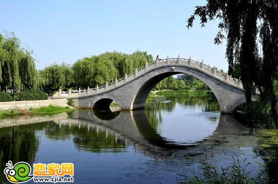 邯鄲滏陽公園實(shí)景圖