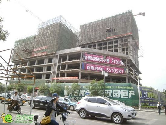 鹿城國際工地實景