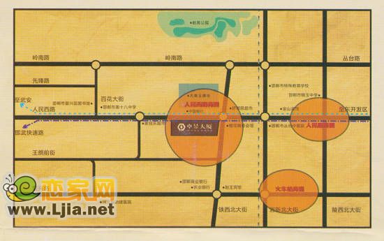 卓昱大廈區(qū)位圖