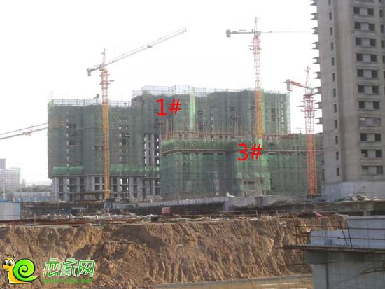 錦繡江南1#、3#樓工地實(shí)景