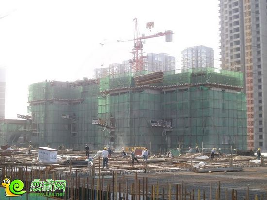 錦繡江南3#樓工地實(shí)景