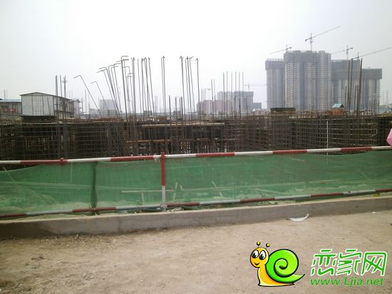 趙都華府工地實景
