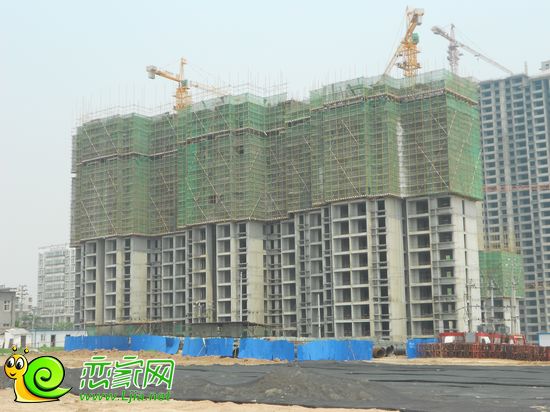 錦繡江南1#樓工地實(shí)景