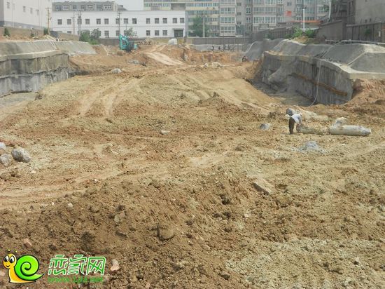 盛錦花園工地實(shí)景