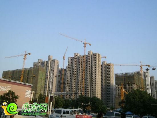 陽光天階工地實景