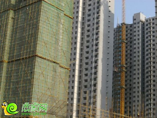 陽光天階住宅工地實景