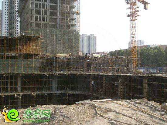 陽光天階B座工地實景