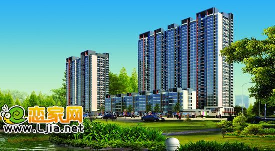 百家新城一期先鋒苑效果圖