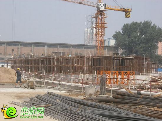 盛世鑫苑1#樓工地實(shí)景