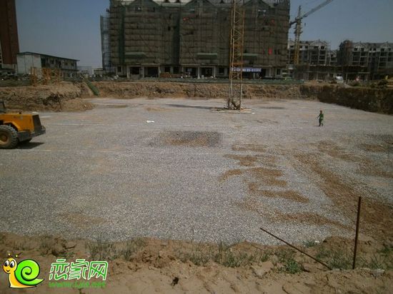 趙都華府20#樓工地實景