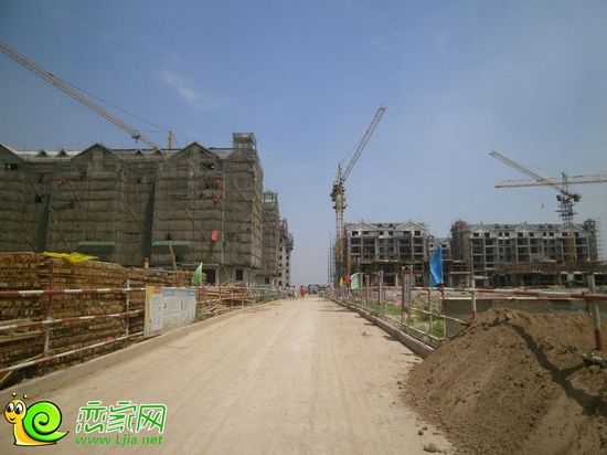 趙都華府工地實景