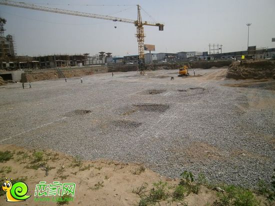 趙都華府18#、19#樓工地實景