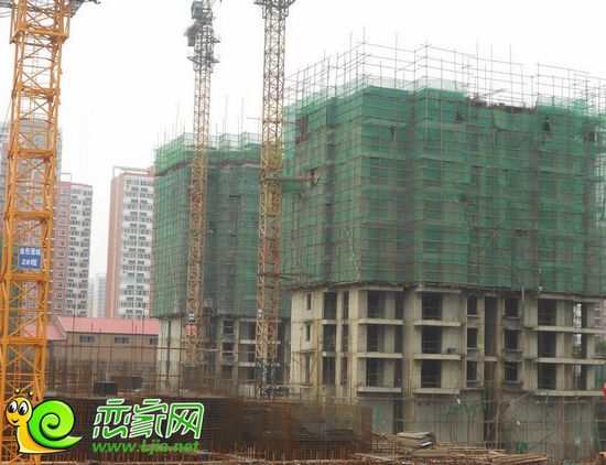 金色漫城3#、4#樓工地實景