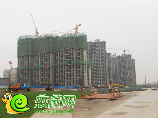 錦繡江南工地實景