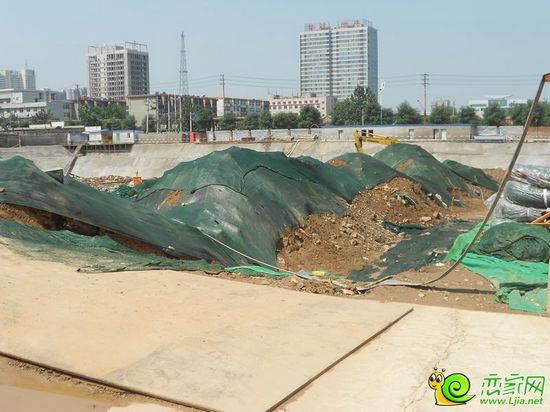 遠(yuǎn)洋新興公館工地實(shí)景