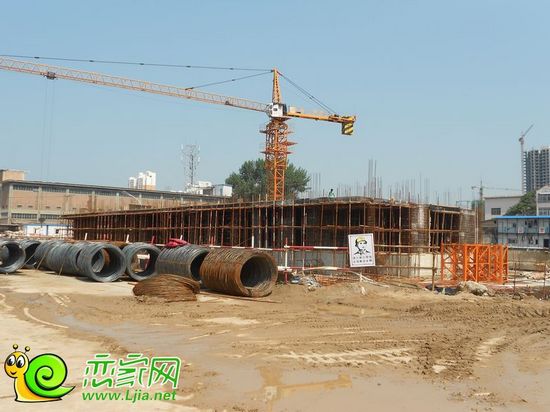 盛世鑫苑1#樓工地實(shí)景