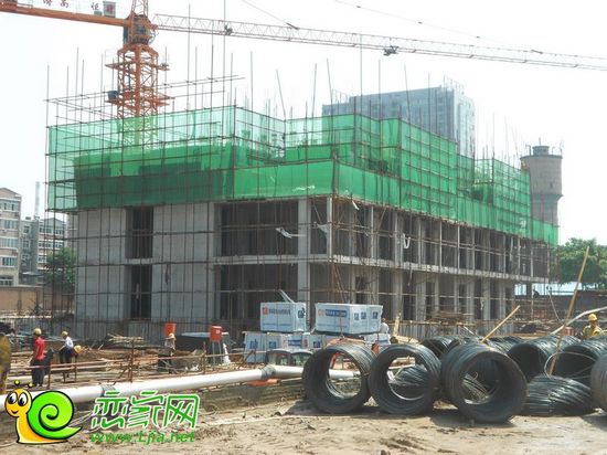 盛世鑫苑3#樓工地實(shí)景