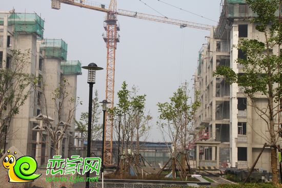 趙都華府工地實景