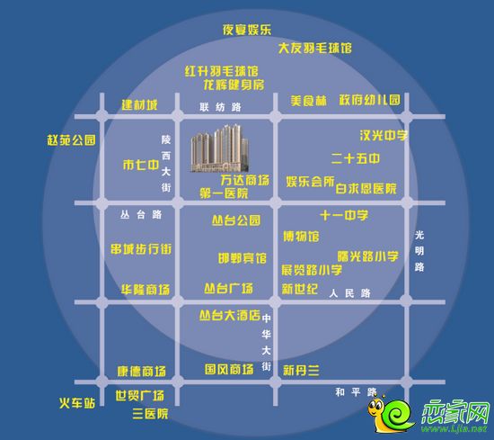 永華新城區(qū)位圖