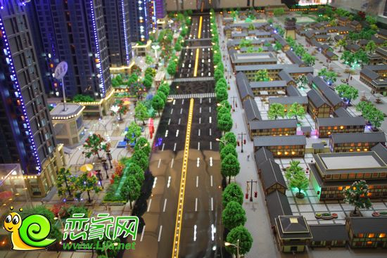 恒隆廣場新沙盤中融入串城街