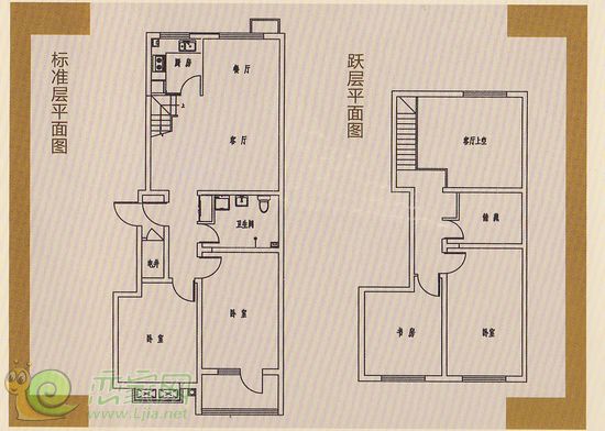 金豐裕園躍層戶型