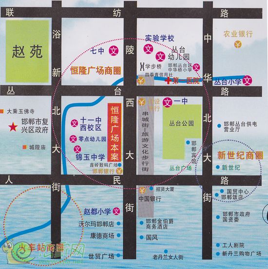 恒隆廣場區(qū)位圖