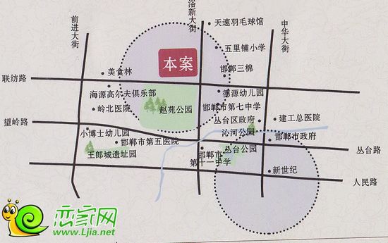 兆通華苑區(qū)位i圖