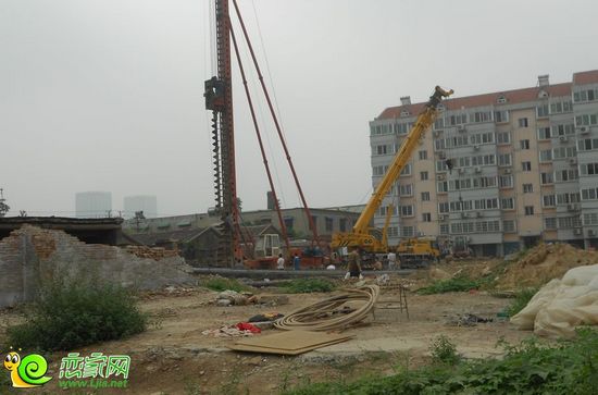 宜家花園工地實(shí)景