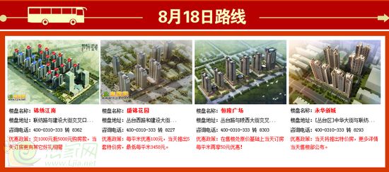 戀家網8月18日看房