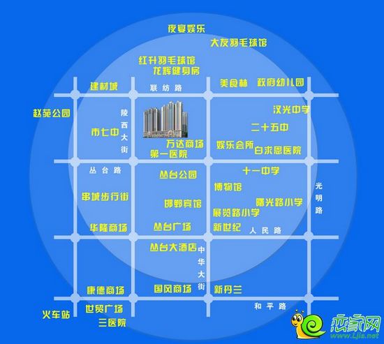 永華新城區(qū)位圖