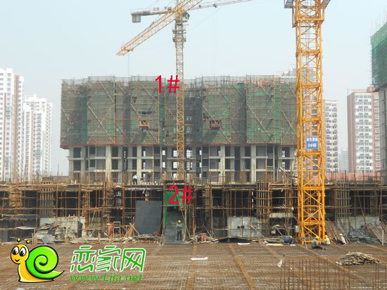 金色漫城工地實(shí)景