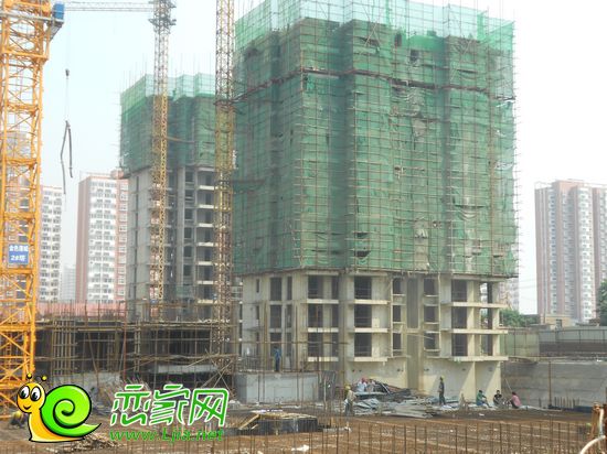 金色漫城工地實(shí)景
