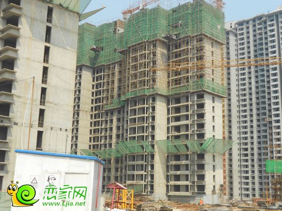 錦繡江南3#樓工地實景