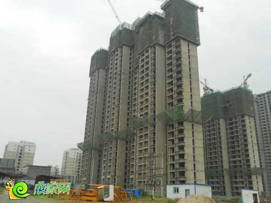 錦繡江南1#樓工地實(shí)景
