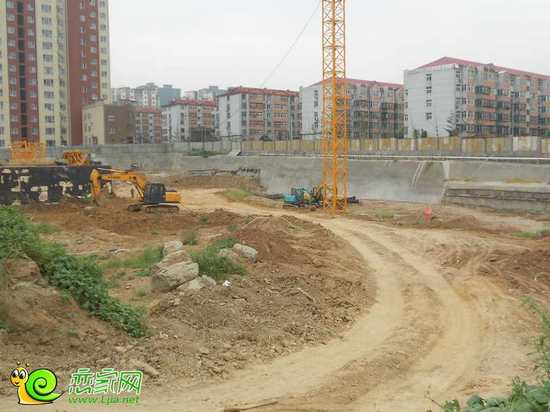錦玉華庭住宅工地實(shí)景