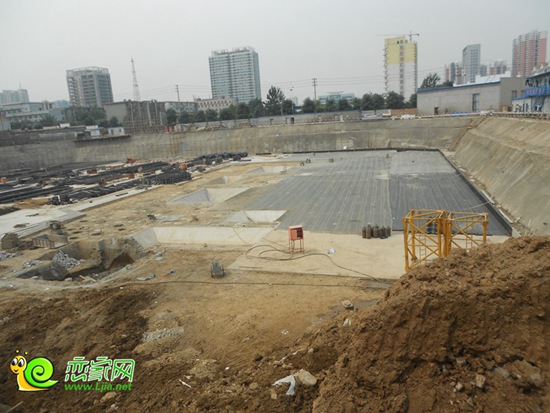 遠(yuǎn)洋新興公館工地實(shí)景