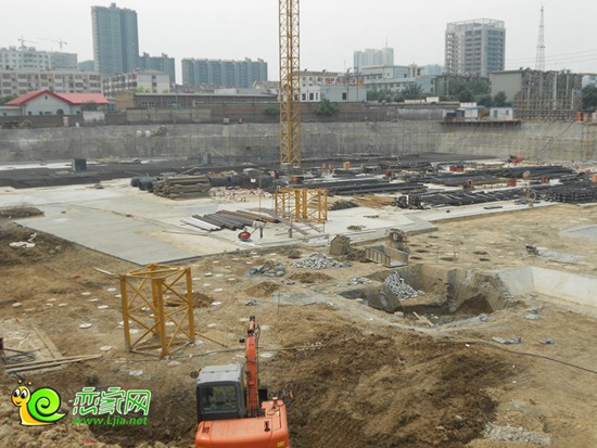 遠(yuǎn)洋新興公館工地實(shí)景