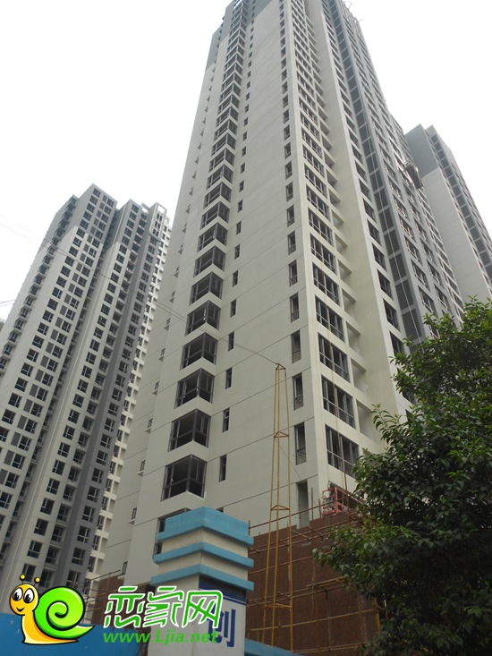 陽光天階住宅工地實(shí)景