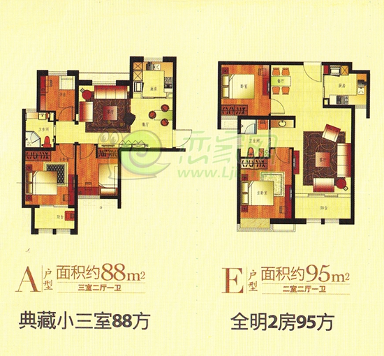 稽山御府天城——御景閣戶型圖