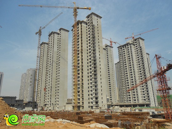 錦繡江南1期工地實(shí)景