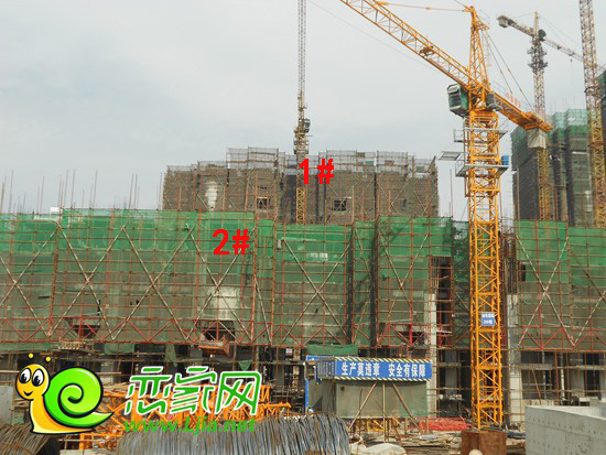 金色漫城工地實(shí)景
