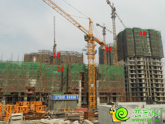 金色漫城工地實(shí)景