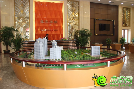 金色漫城沙盤圖