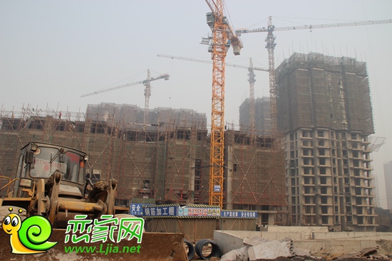 金色漫城工地實景