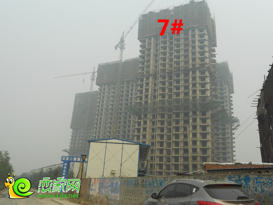 寶盛花語城7#樓工地實(shí)景
