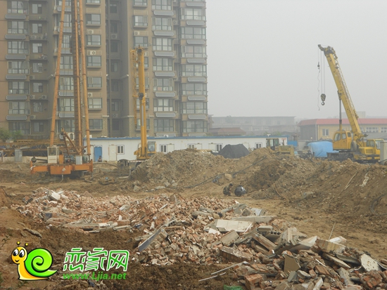 天兆大廈工地實景