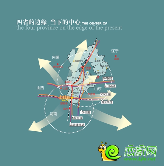邯鄲特殊的地理位置
