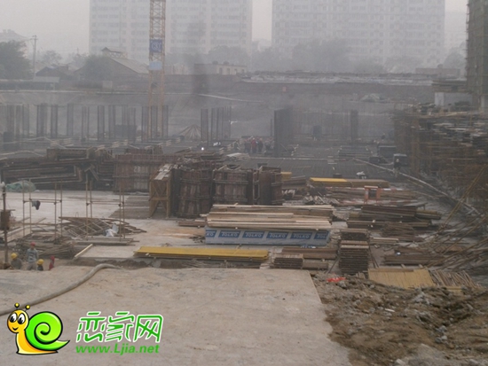 遠(yuǎn)洋新興公館其他樓座工地實(shí)景