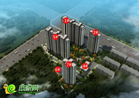 遠(yuǎn)洋新興公館鳥瞰圖