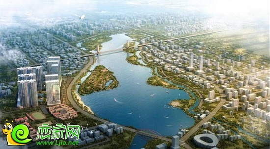北湖旁的安聯(lián)德國印象效果圖